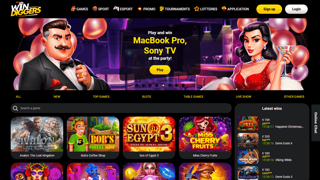 Win Diggers Gambling Establishment